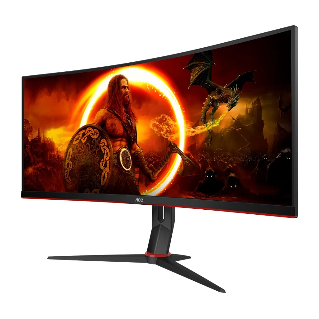 AOC Gaming monitor CU34G2XP, 34'', 180Hz,1ms, HDM, DP - Image 3