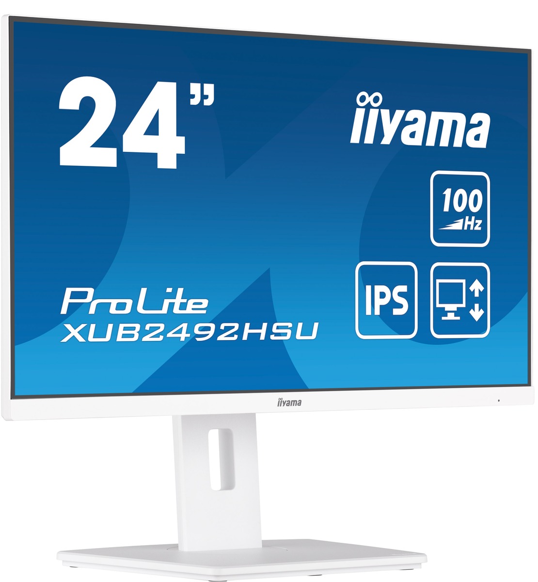 IIYAMA XUB2492HSU-W6 23.8" IPS 100Hz, HDM, DP - Image 4