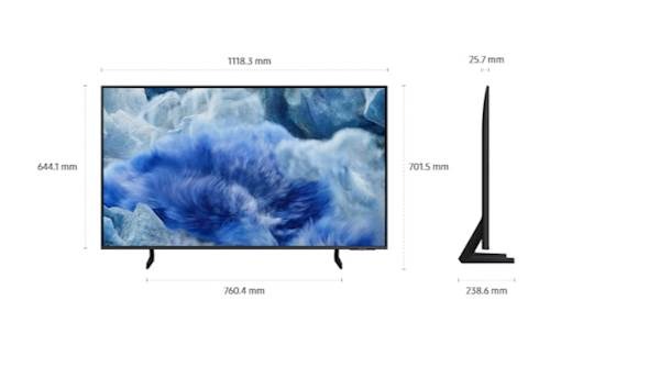 TV SAMSUNG QLED 4K Vision AI 50" Q8F - Image 2